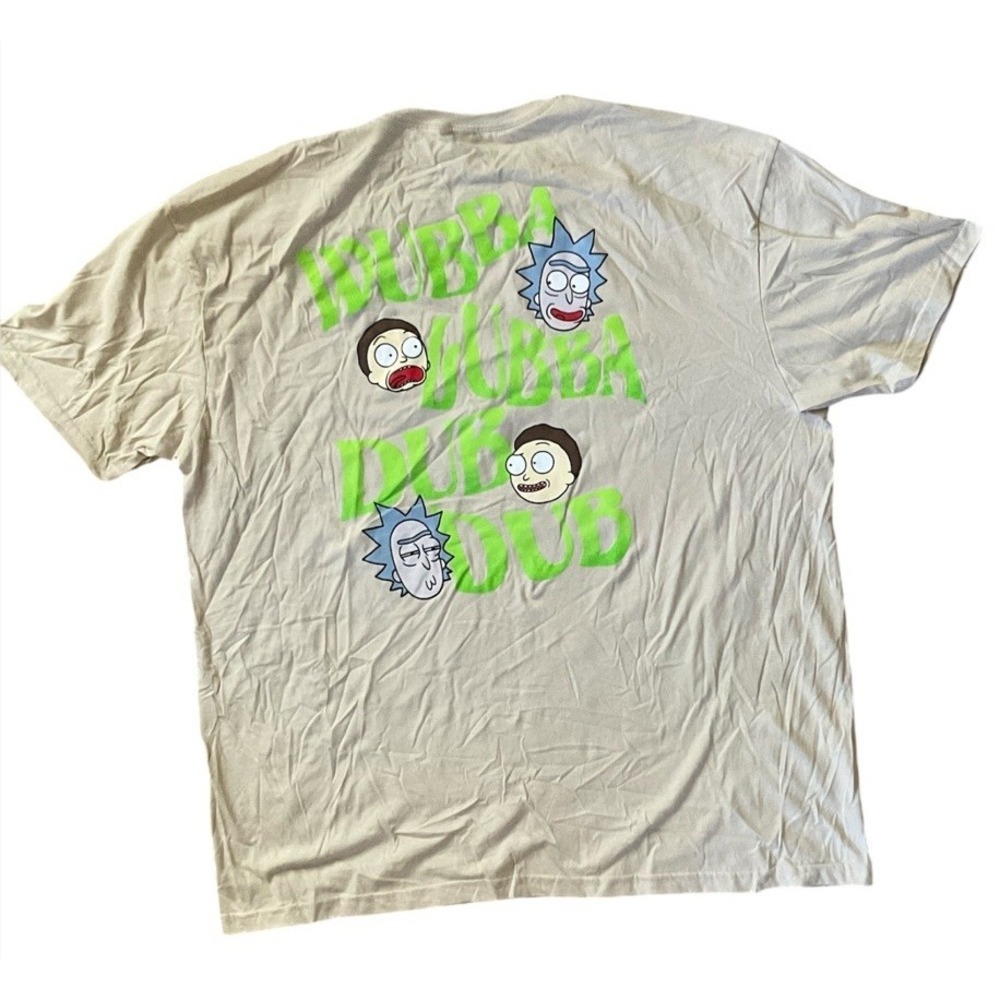 NWT Rick and Morty Adult Swim Mens Athletic Fit TShirt Size S